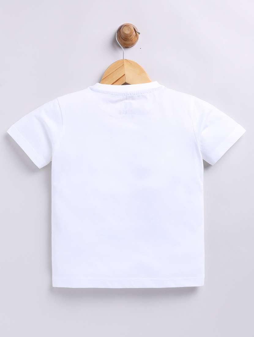 pack of 2 kids multi colored cotton t-shirt - 21484098 -  Standard Image - 3