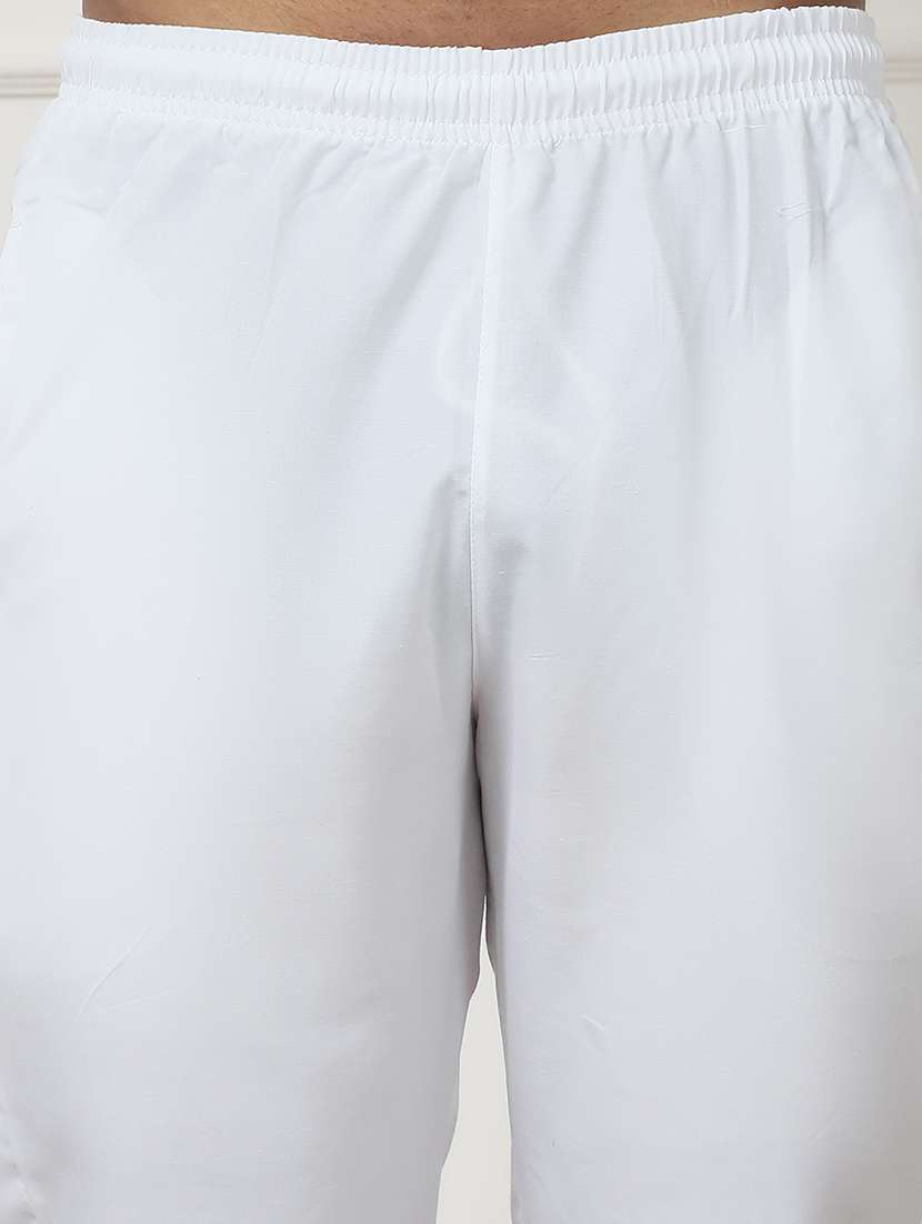 men embroidered kurta pyjama ethnic wear set - 21484707 -  Standard Image - 5