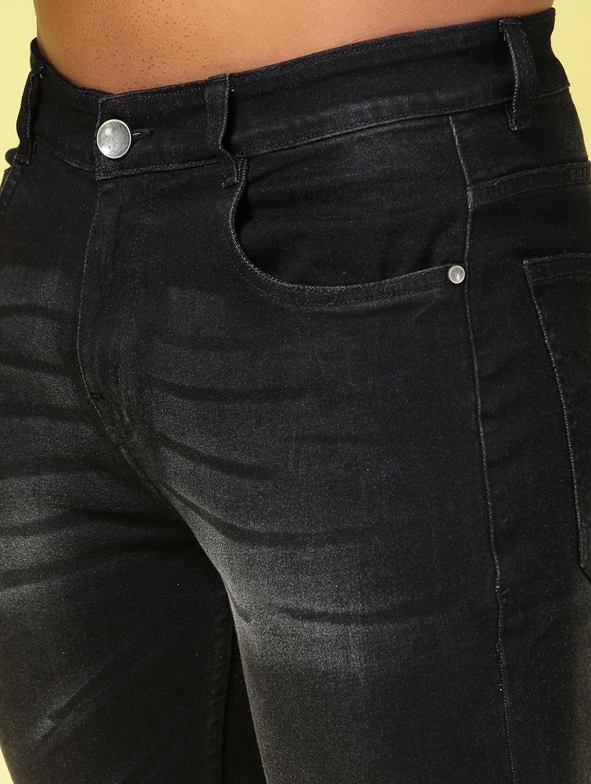 men black denim jeans - 21484908 - Standard Image - 5