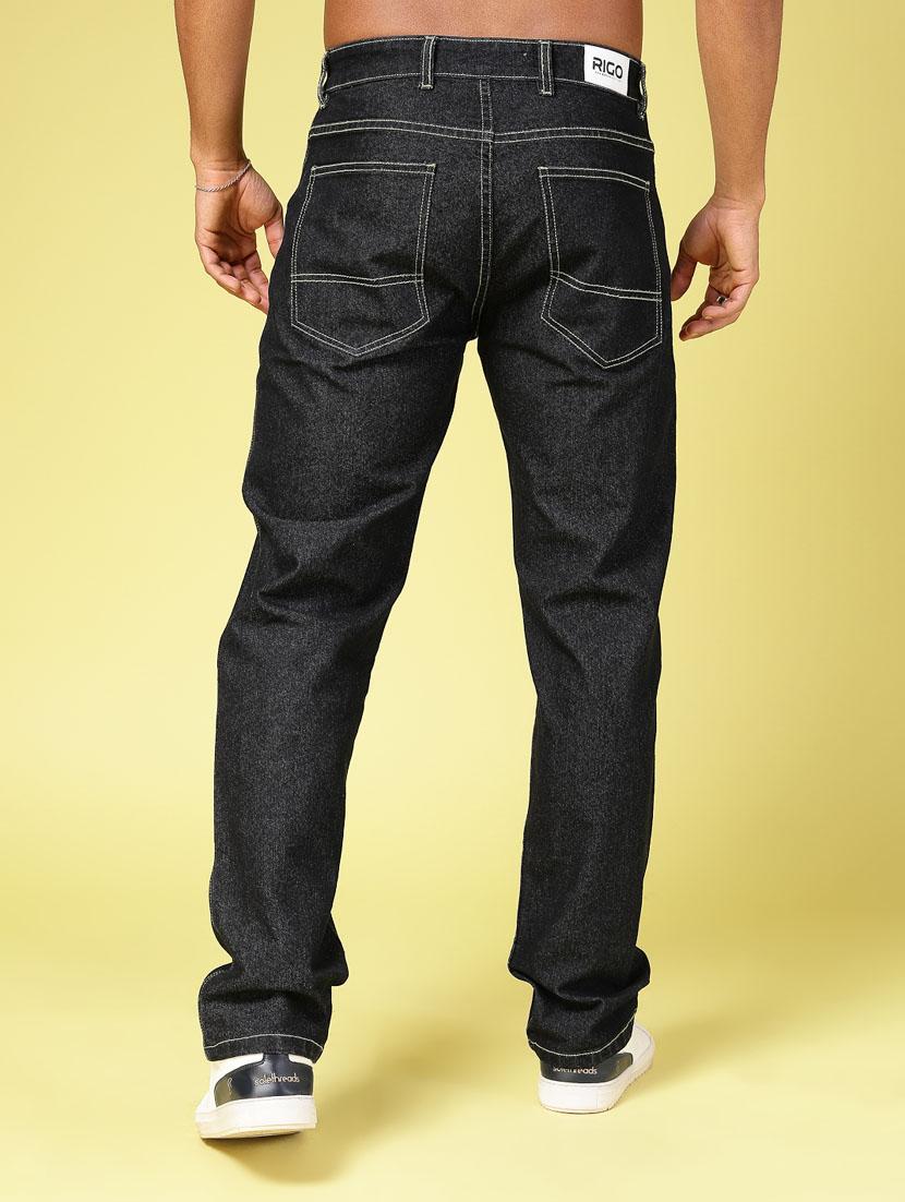 men black denim jeans - 21484911 - Standard Image - 3