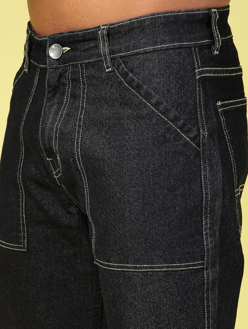 men black denim jeans - 21484911 - Standard Image - 5