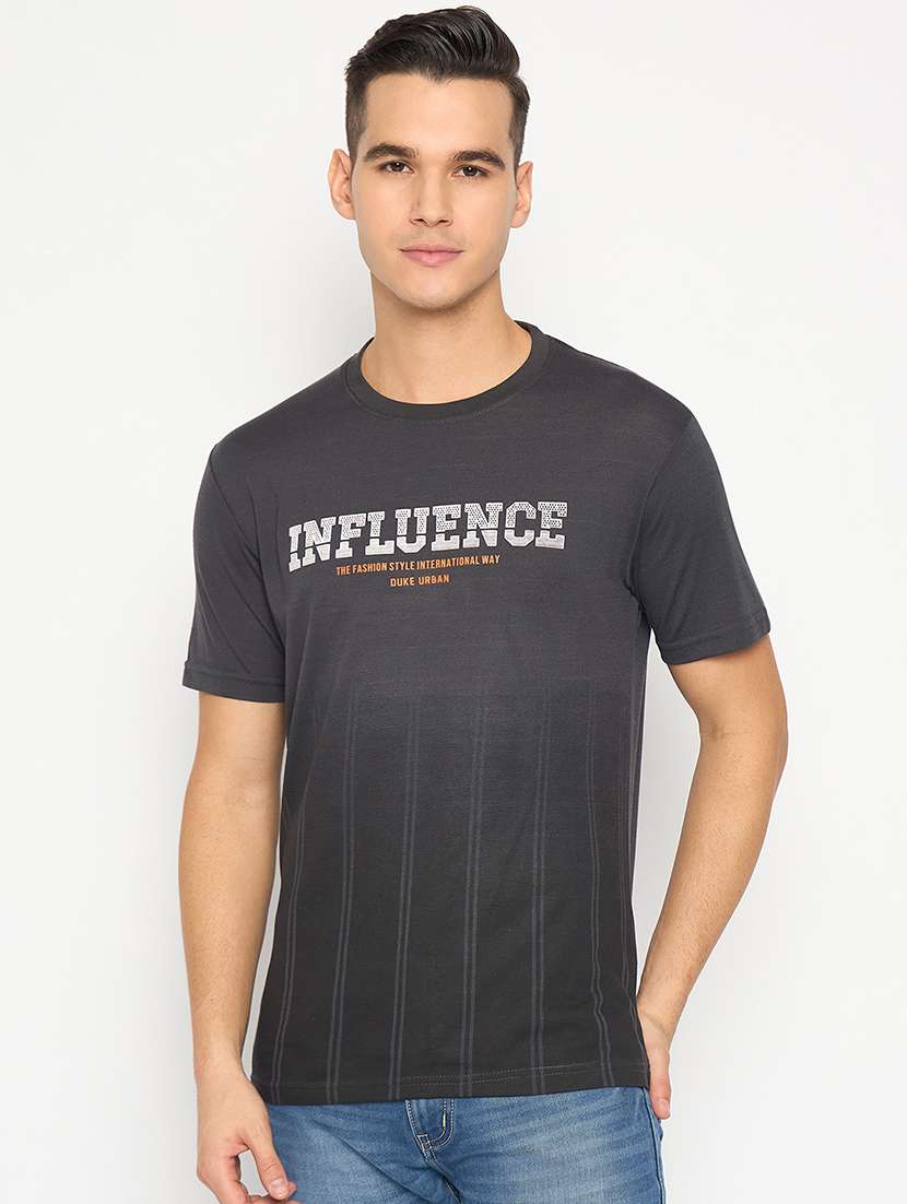men round neck short sleeves t-shirt - 21485165 -  Zoom Image - 0