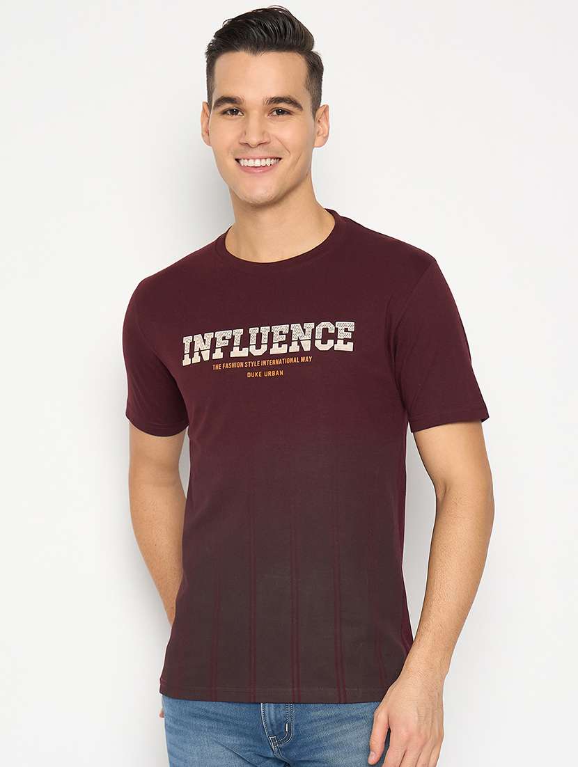 men round neck short sleeves t-shirt - 21485168 - Zoom Image - 0