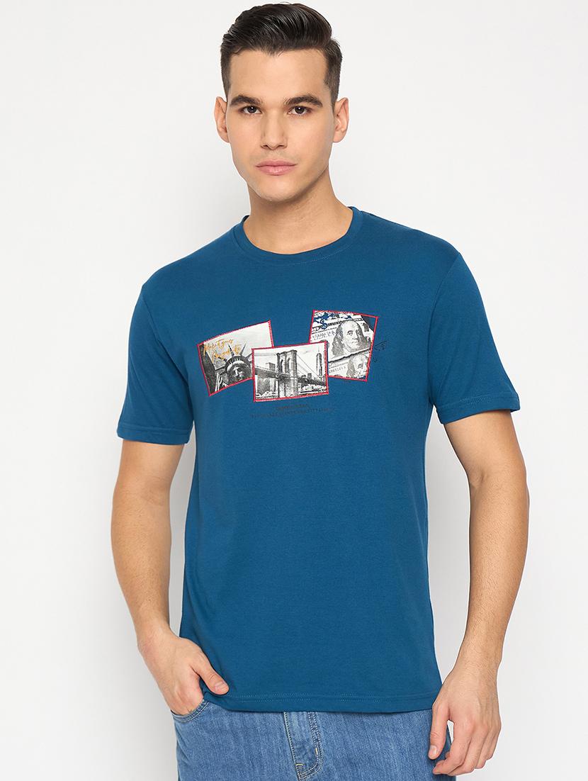 men round neck short sleeves t-shirt - 21485171 - Zoom Image - 0
