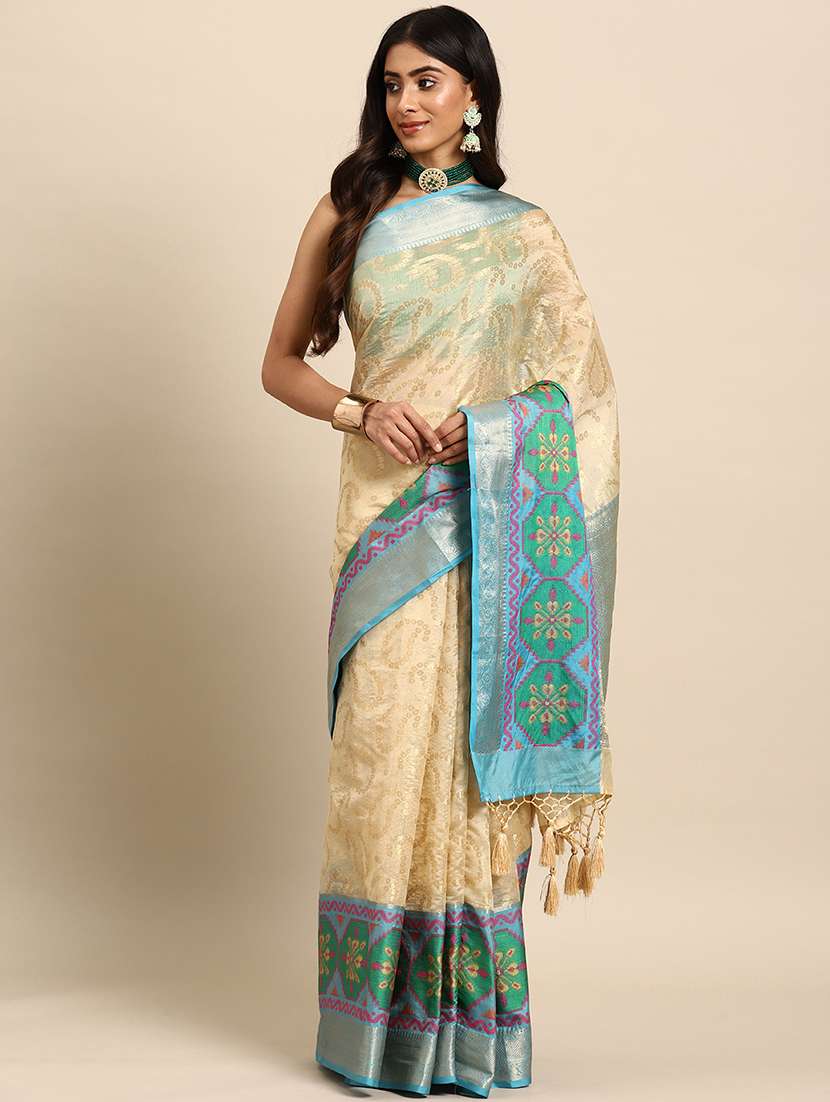 women self design banarasi saree