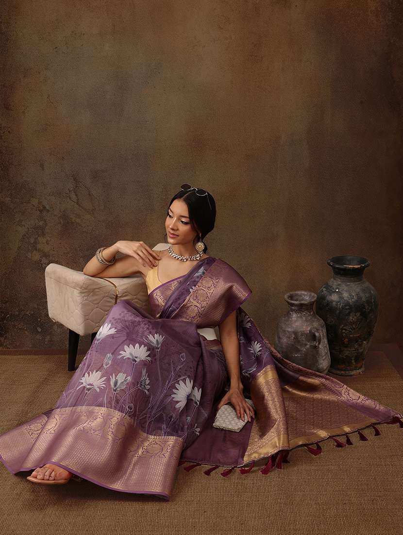 women self design banarasi saree - 21485599 -  Standard Image - 3