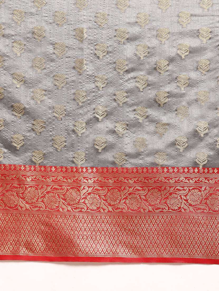 women self-designed mysore silk saree - 21486013 -  Standard Image - 3