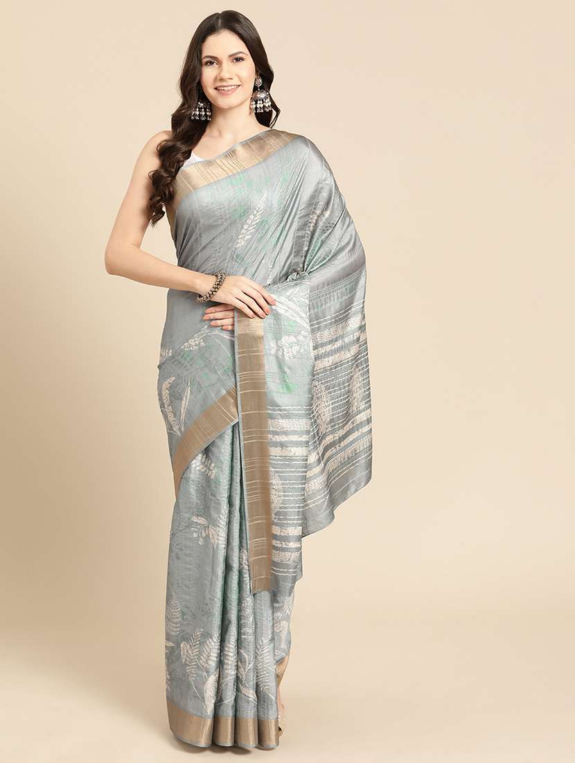 women self-designed mysore silk saree