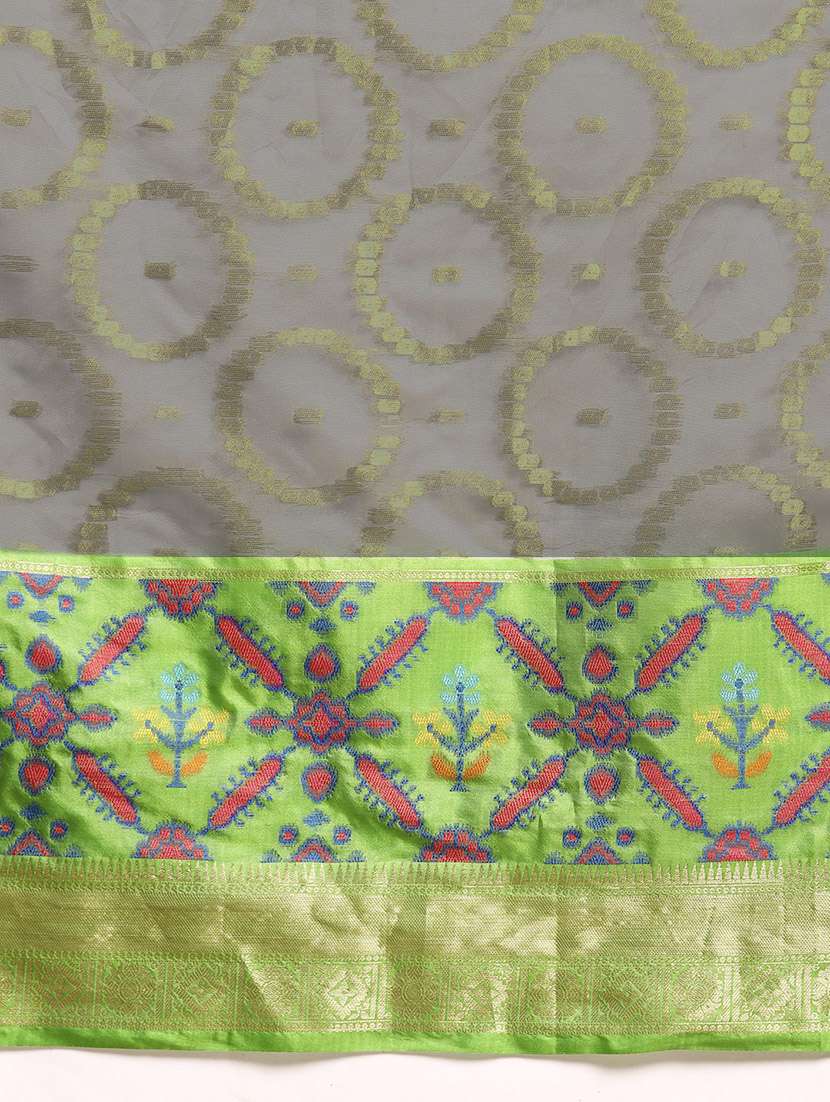 women self-designed mysore silk saree - 21486053 -  Standard Image - 3