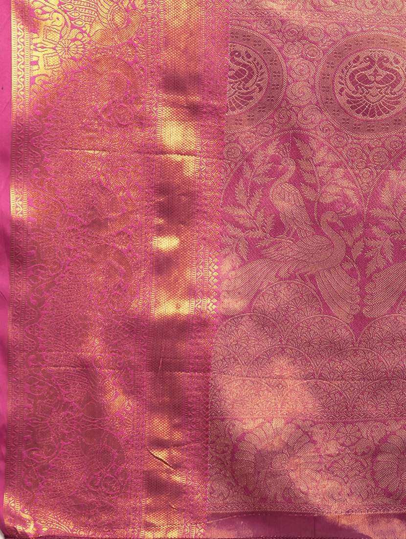 women teal green banarasi saree - 21486064 -  Standard Image - 3