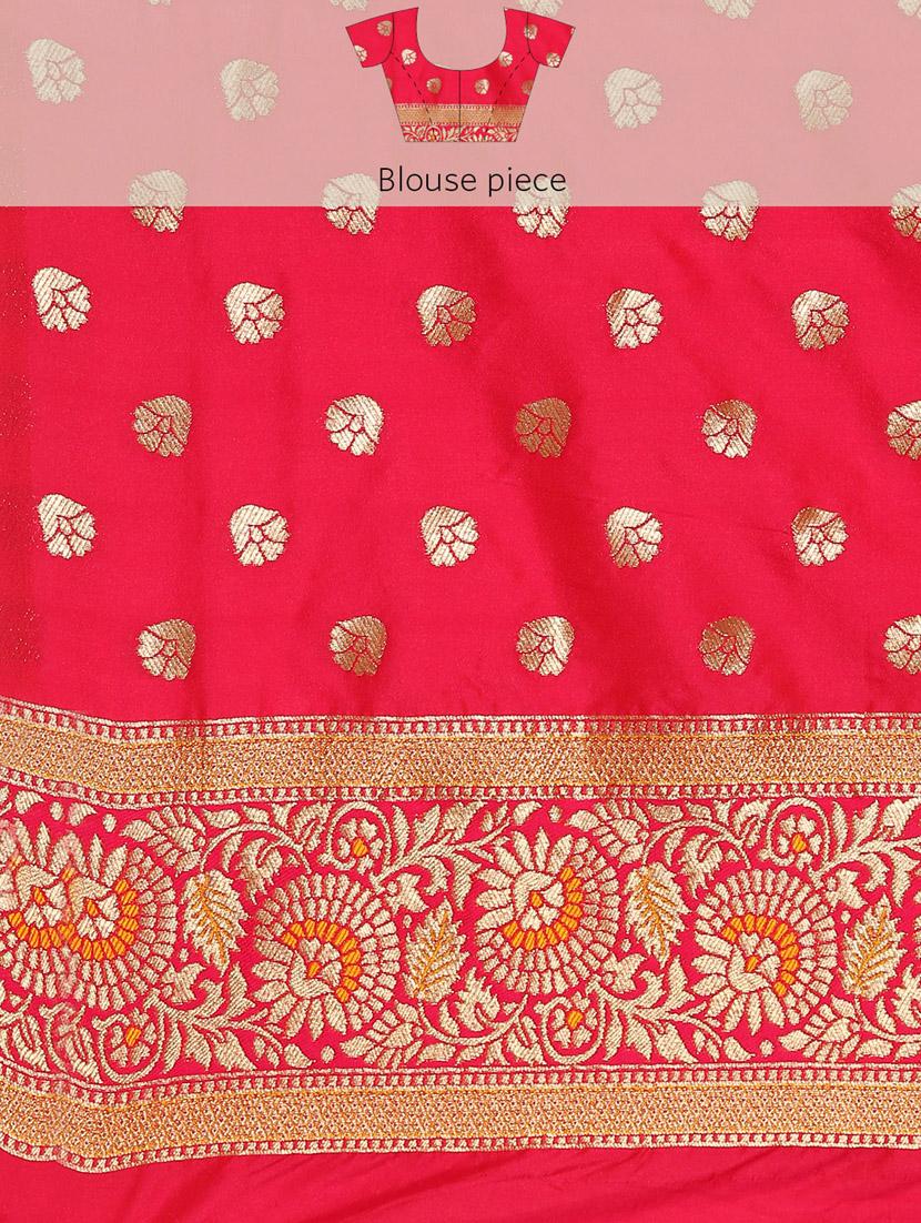 women self design banarasi saree with blouse - 21486251 - Standard Image - 5