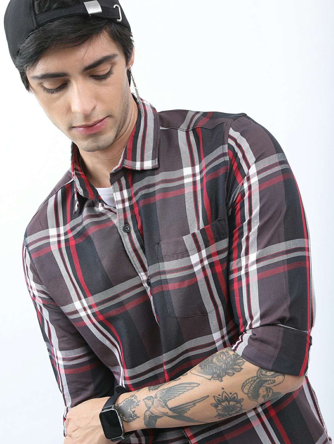 men multi color collared neck casual shirts - 21486902 -  Standard Image - 5