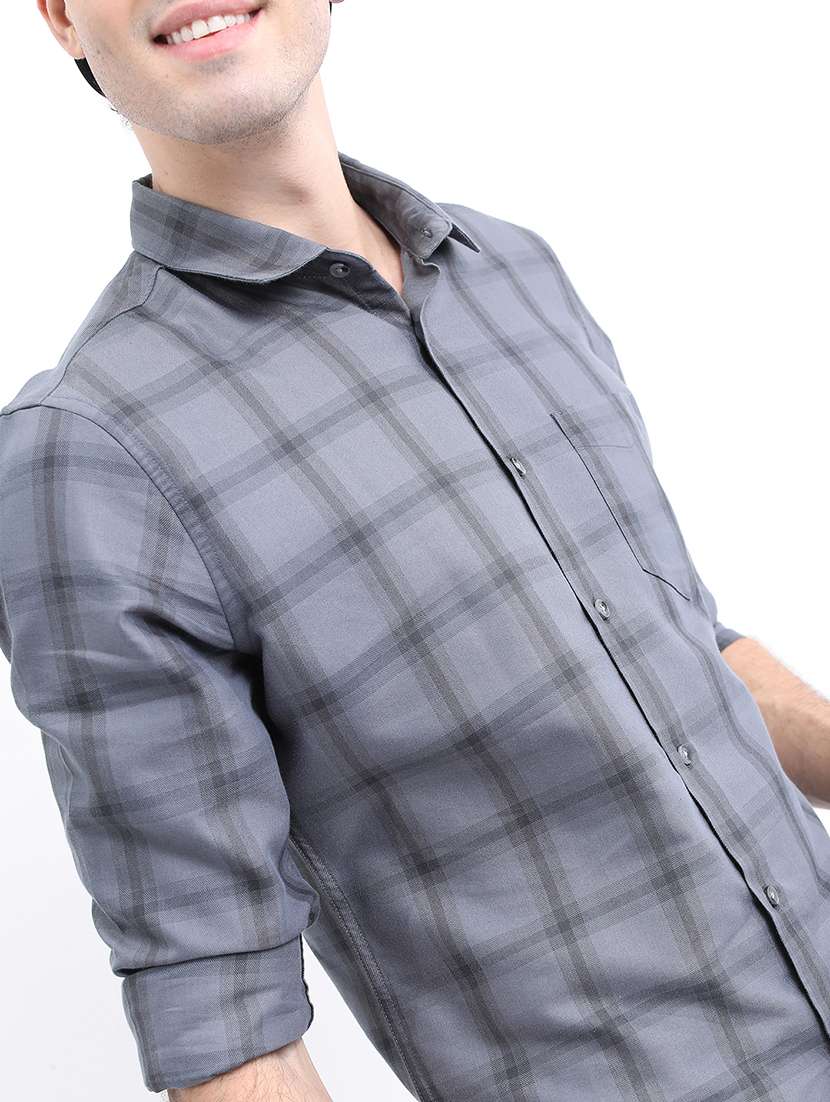 men printed collared casual shirt - 21486929 -  Standard Image - 5