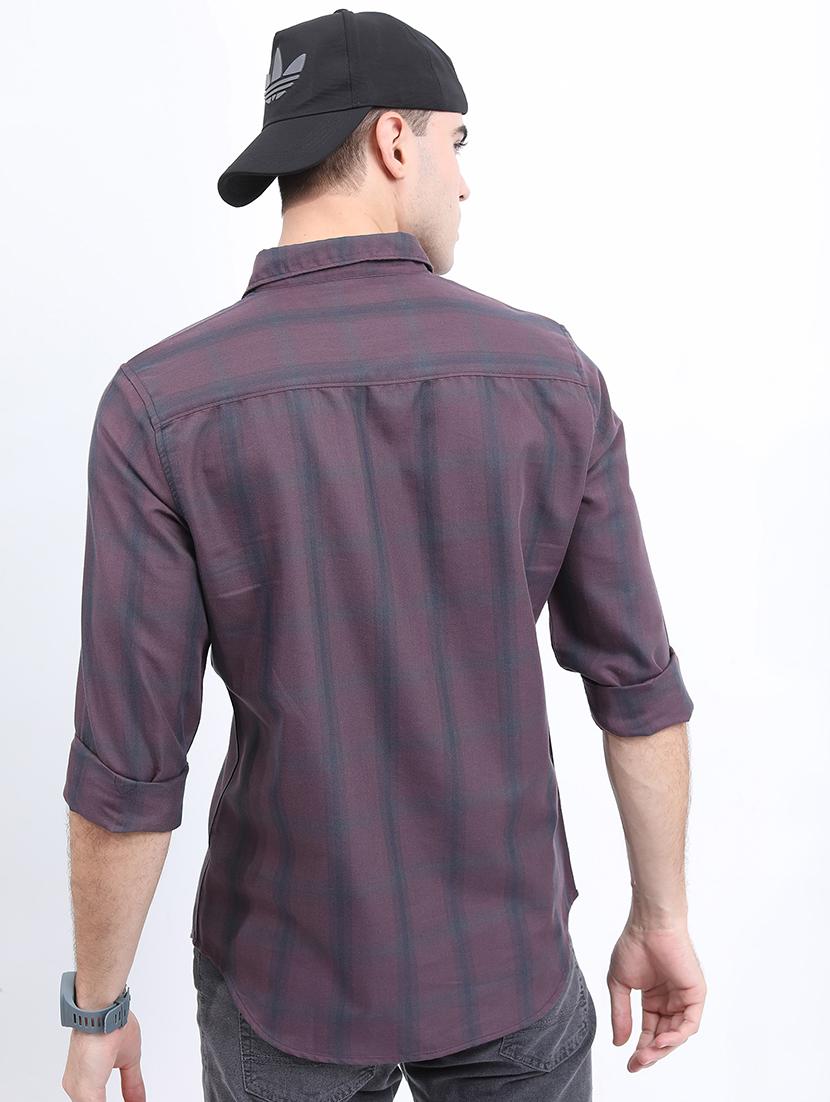 men printed collared casual shirt - 21486931 - Standard Image - 3
