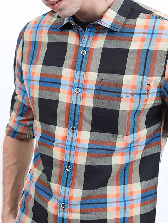 men printed collared casual shirt - 21486937 -  Standard Image - 5