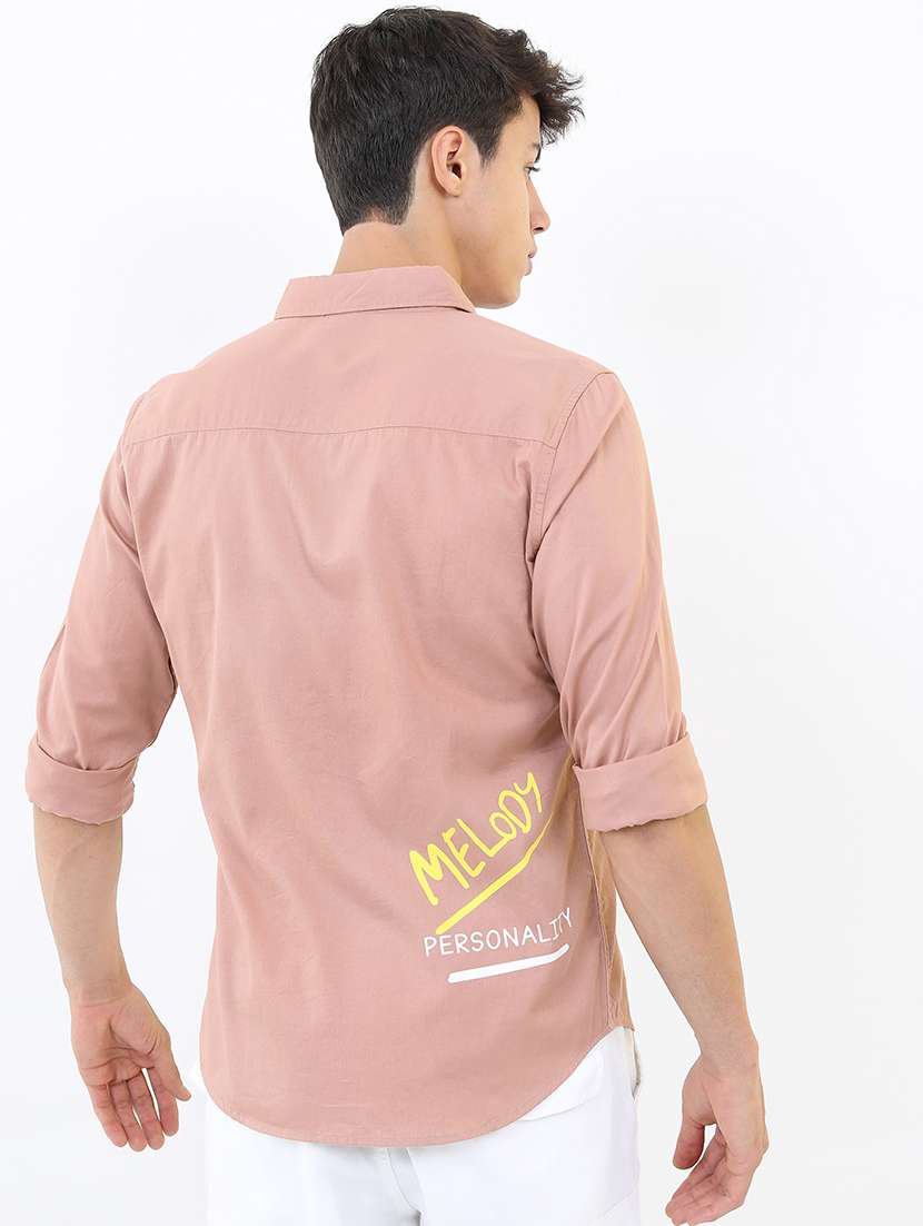 men printed collared casual shirt - 21487014 -  Standard Image - 3