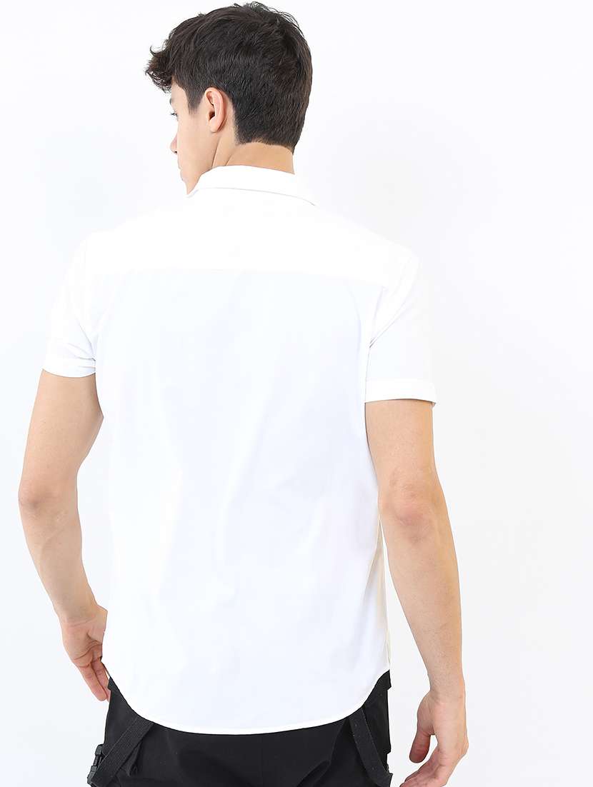 men printed collared casual shirt - 21487026 -  Standard Image - 3