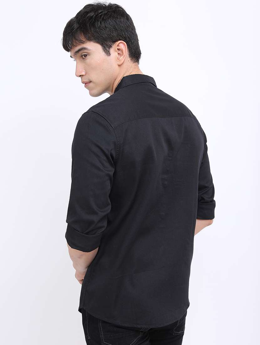 men printed collared casual shirt - 21487057 -  Standard Image - 3