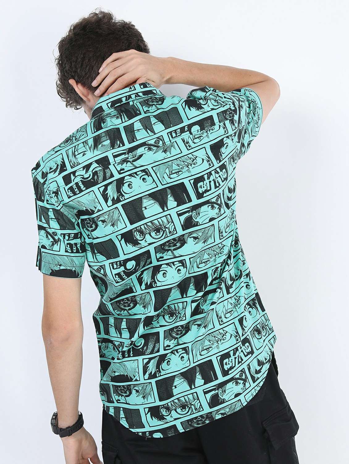 men multi colored collared neck casual shirts - 21487154 -  Standard Image - 3