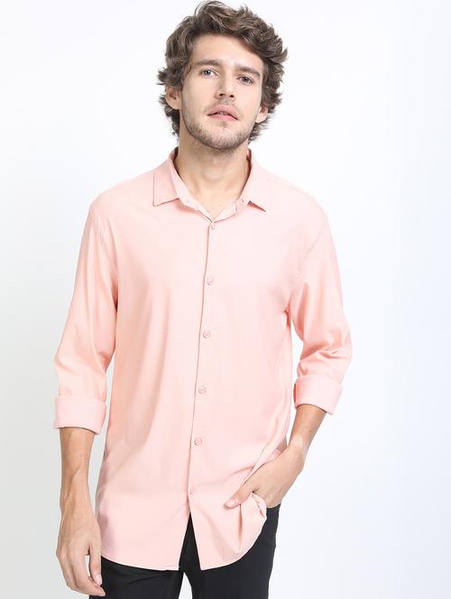 men collared long sleeves casual shirt - 21487209 -  Standard Image - 0