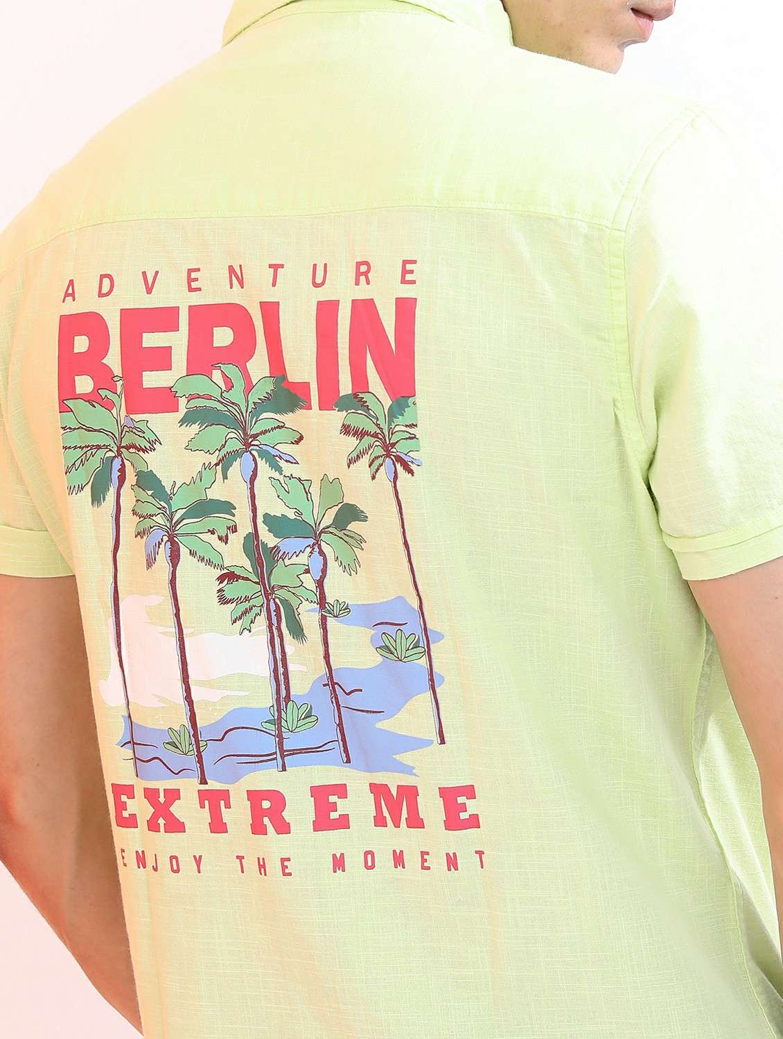 men collared short sleeves casual shirt - 21487283 -  Standard Image - 5