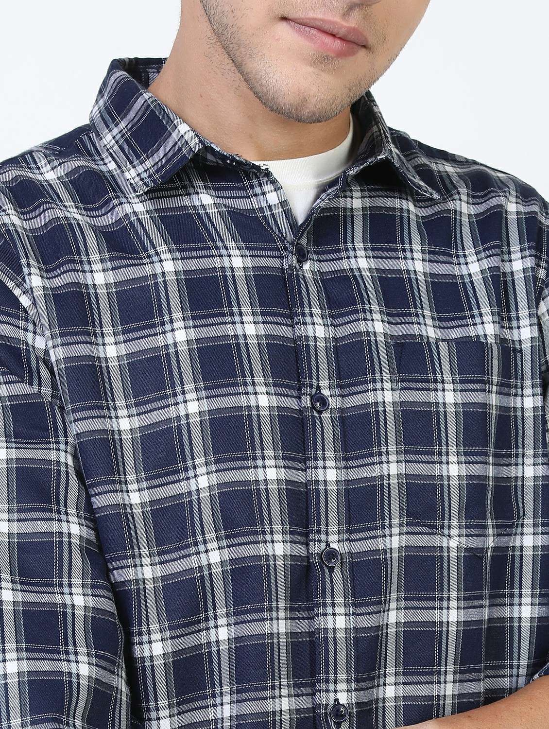 men collared long sleeves casual shirt - 21487310 -  Standard Image - 5