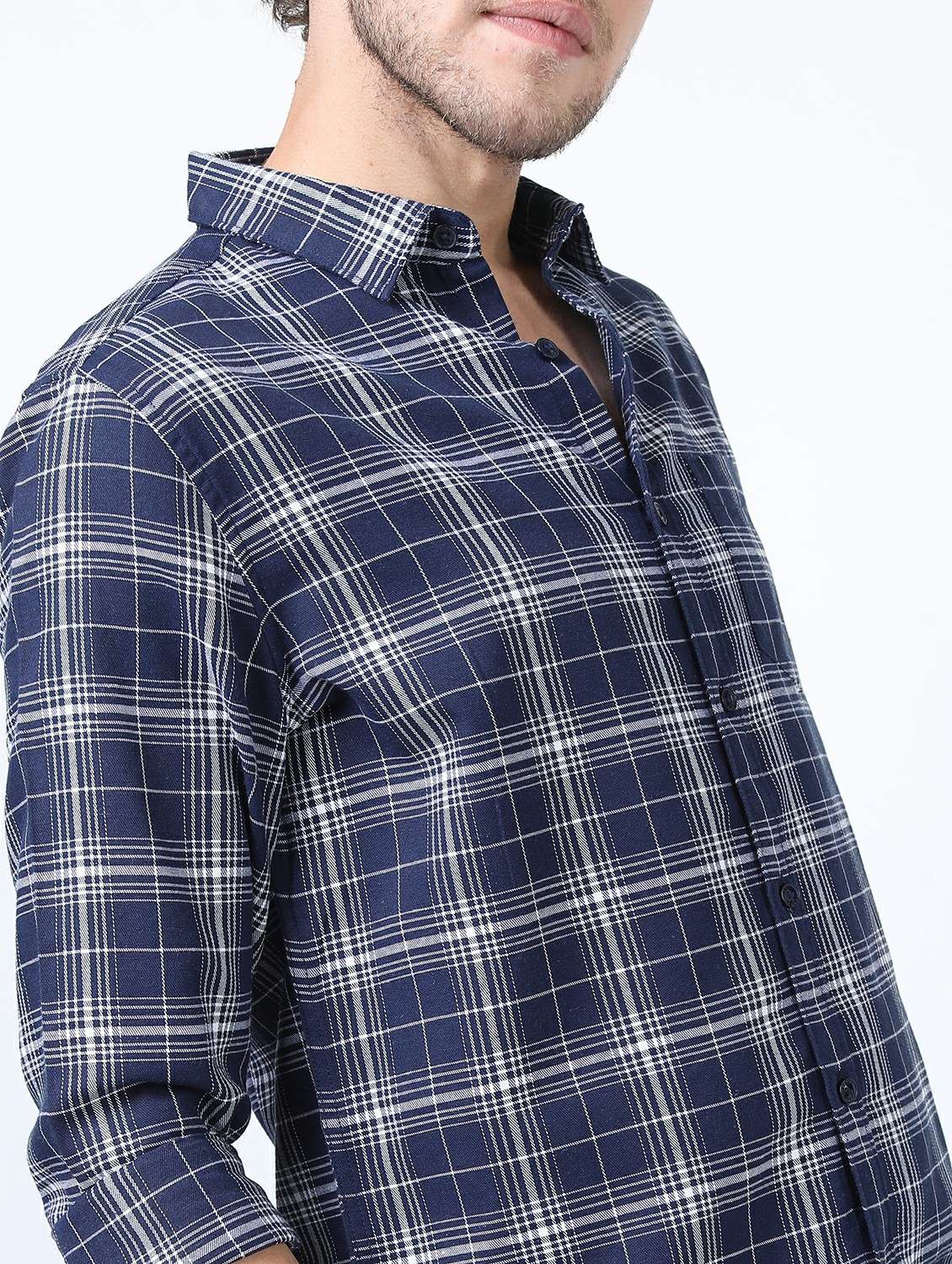 men collared long sleeves casual shirt - 21487321 -  Standard Image - 5
