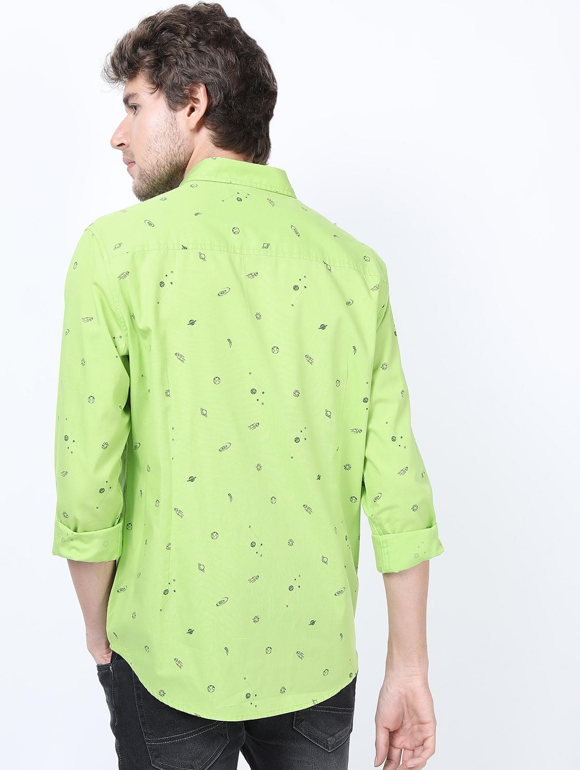 men collared long sleeves casual shirt - 21487346 - Standard Image - 3
