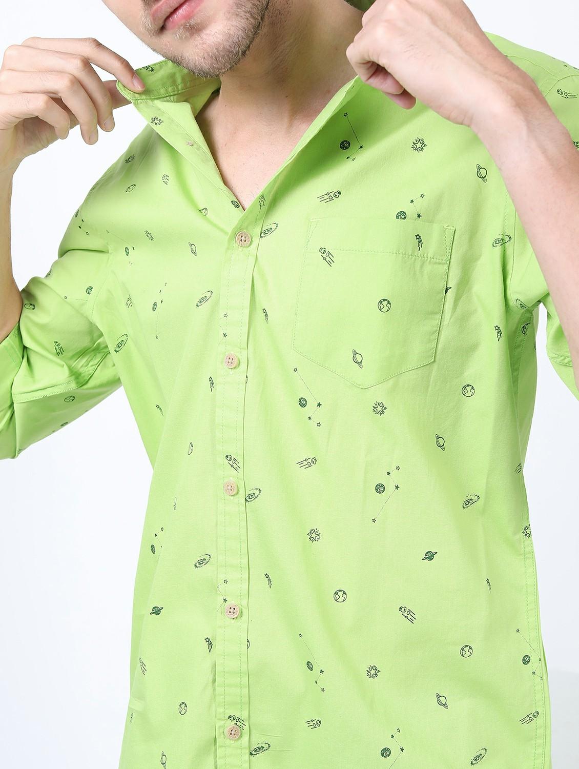 men collared long sleeves casual shirt - 21487346 - Standard Image - 5