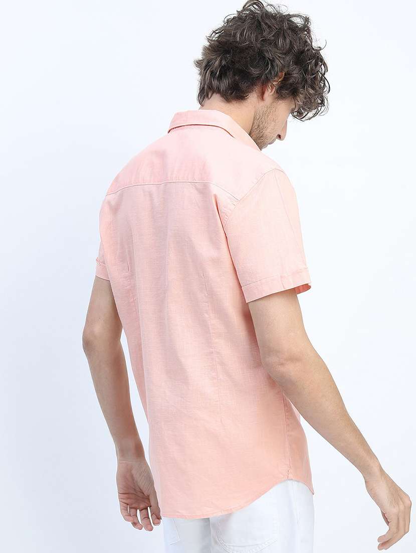 men collared stripes casual shirt - 21487581 -  Standard Image - 3