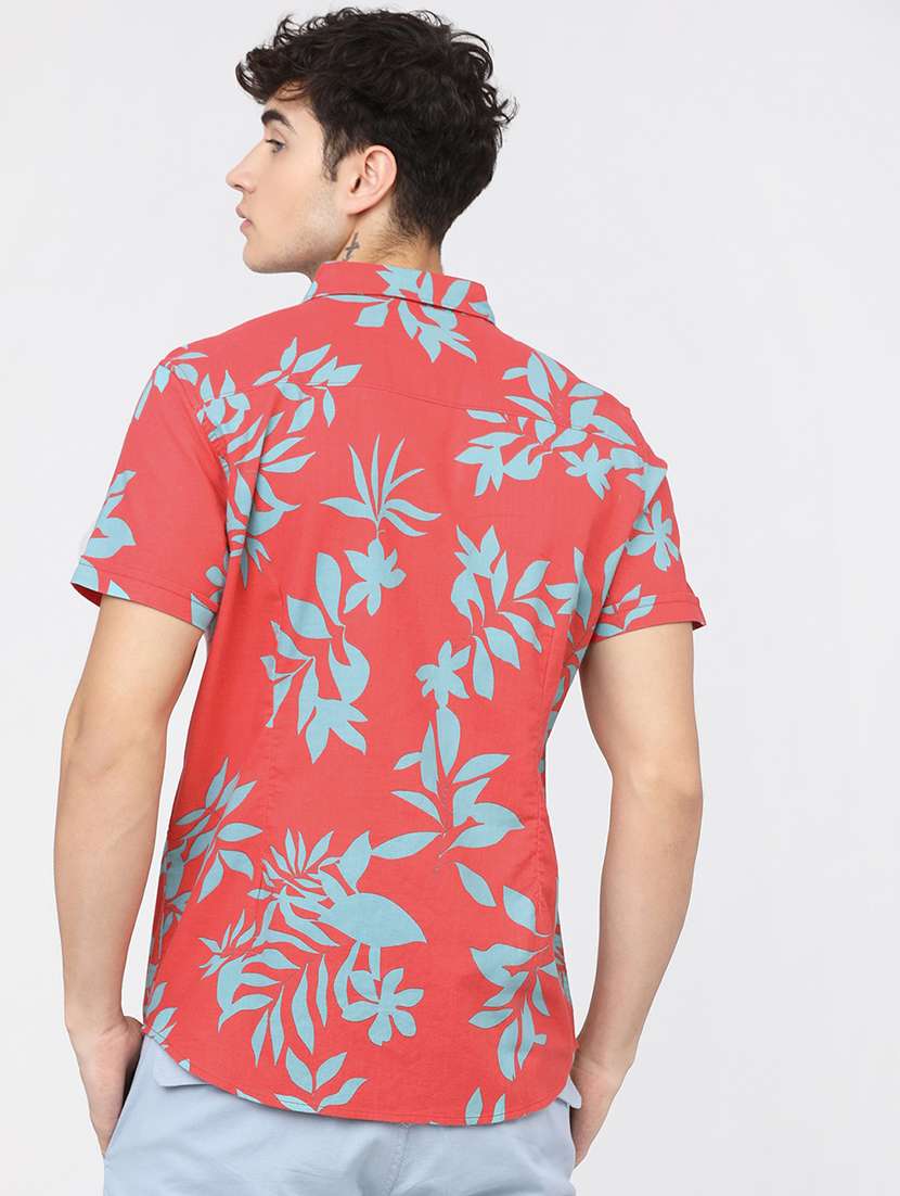 men collared short sleeves casual shirt - 21487679 -  Standard Image - 3