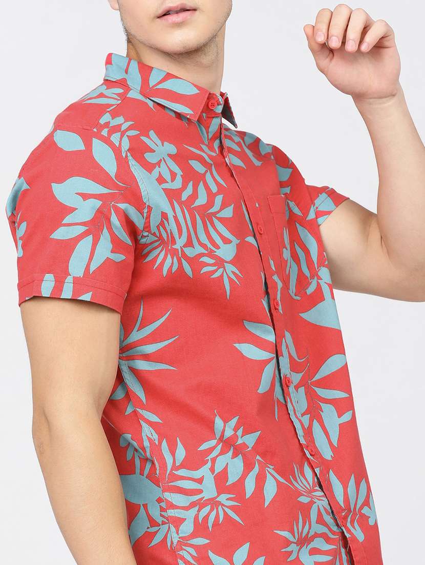 men collared short sleeves casual shirt - 21487679 -  Standard Image - 5