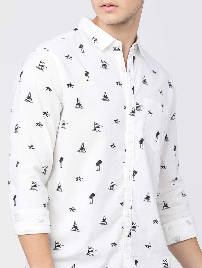 men collared long sleeves casual shirt - 21487693 -  Standard Image - 5