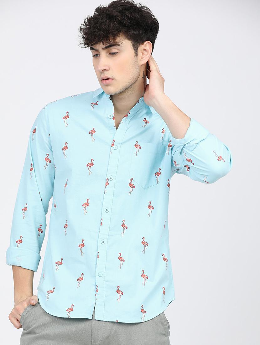 men collared long sleeves casual shirt - 21487697 - Zoom Image - 0