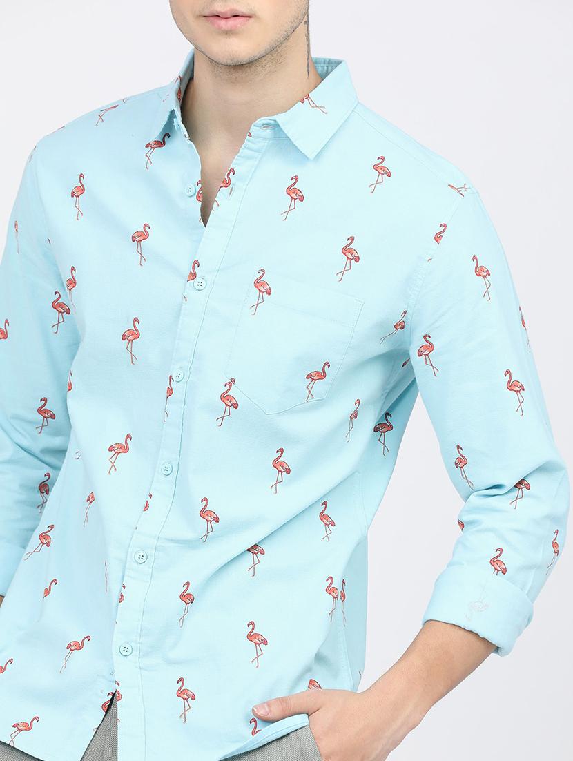 men collared long sleeves casual shirt - 21487697 - Standard Image - 5