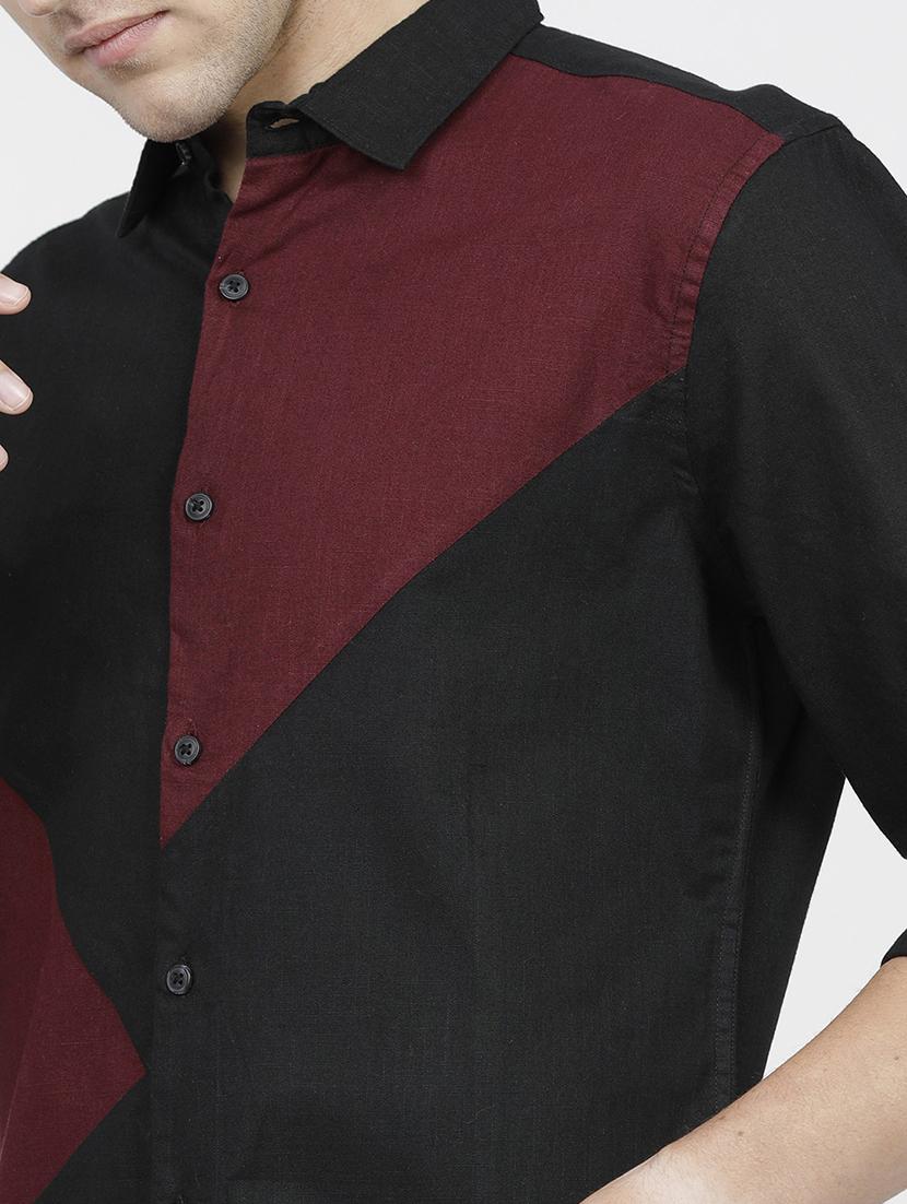 men collared long sleeves casual shirt - 21487706 - Standard Image - 5