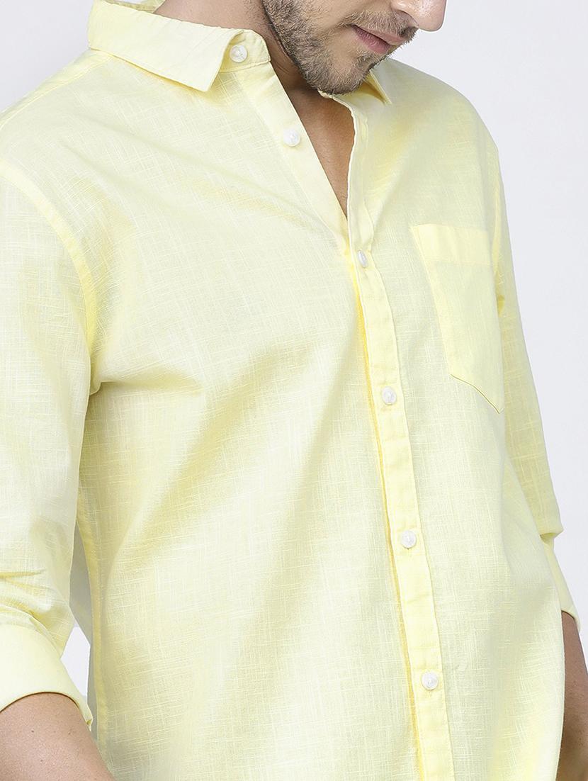 men collared long sleeves casual shirt - 21487714 - Standard Image - 5