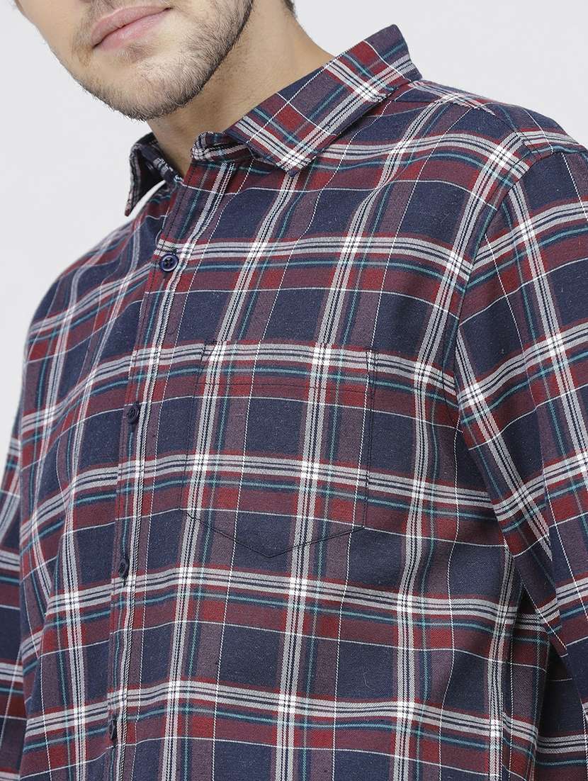 men collared long sleeves casual shirt - 21487716 -  Standard Image - 5