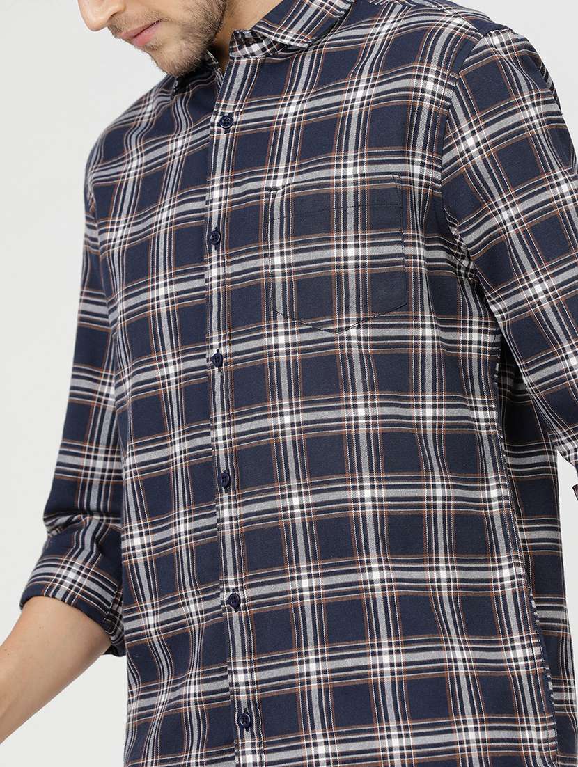 men collared long sleeves casual shirt - 21487721 -  Standard Image - 5