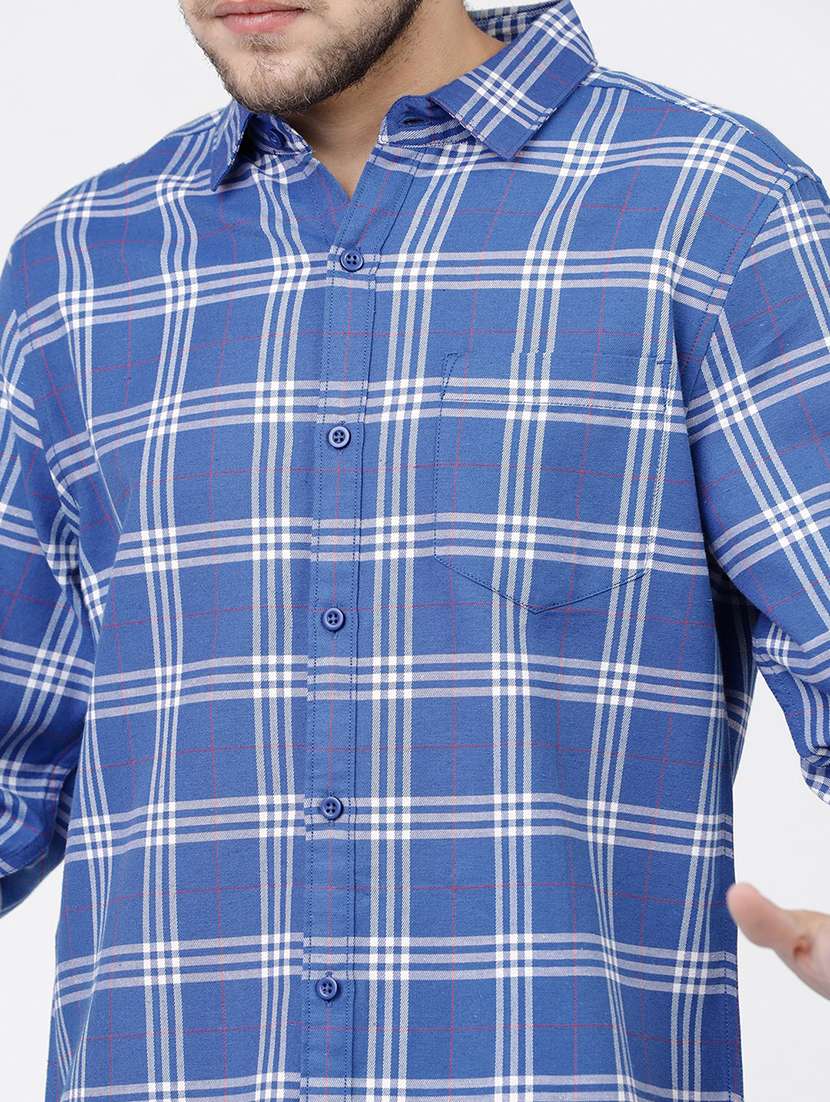men checkered casual wear shirt - 21487851 -  Standard Image - 5