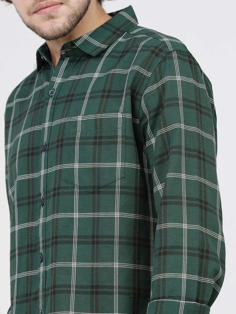 men checkered casual wear shirt - 21487856 -  Standard Image - 5