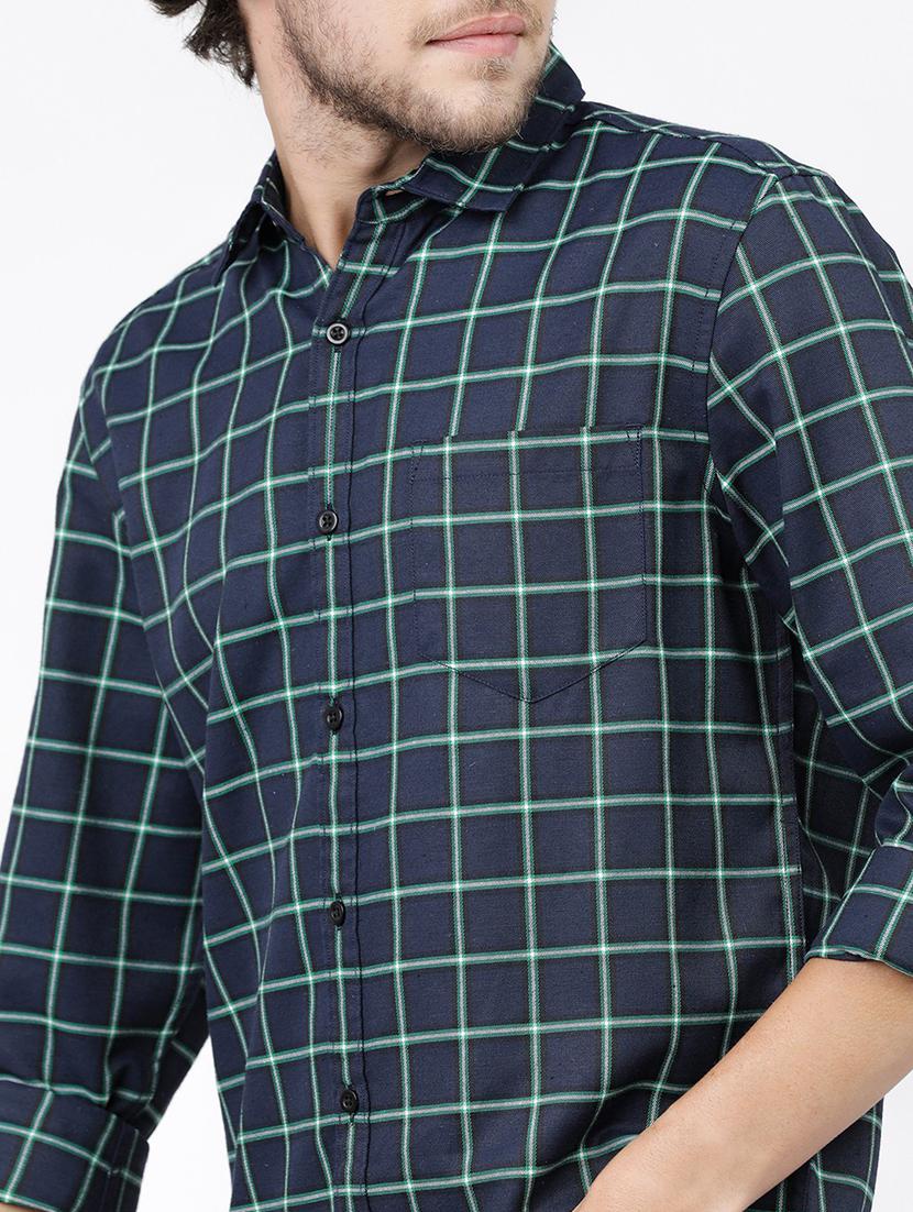 men checkered casual wear shirt - 21487876 - Standard Image - 5