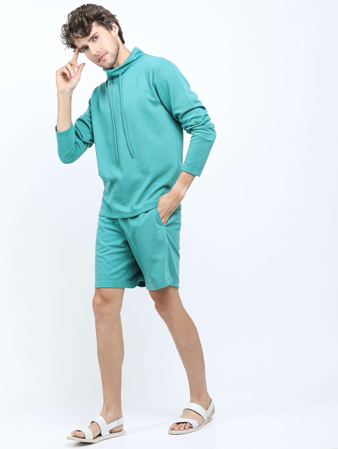 men solid long sleeve regular fit t-shirt - 21488105 -  Standard Image - 3