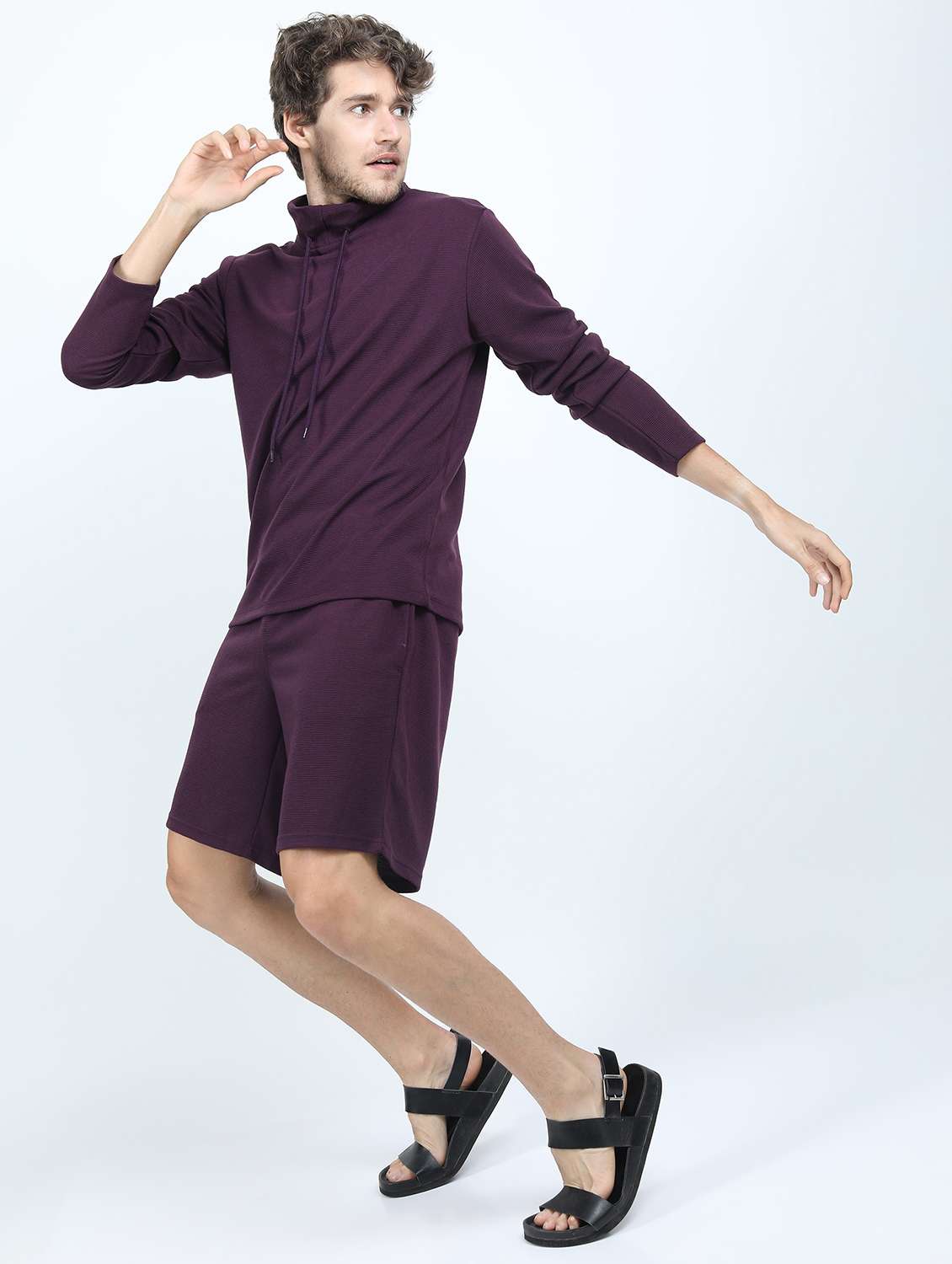 men solid long sleeve regular fit t-shirt - 21488109 -  Standard Image - 3