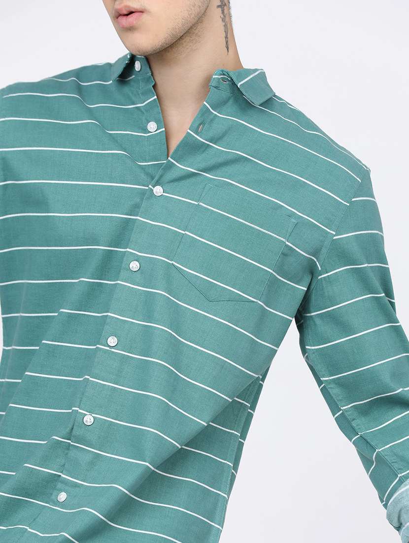 men striped casual shirt - 21488498 -  Standard Image - 5