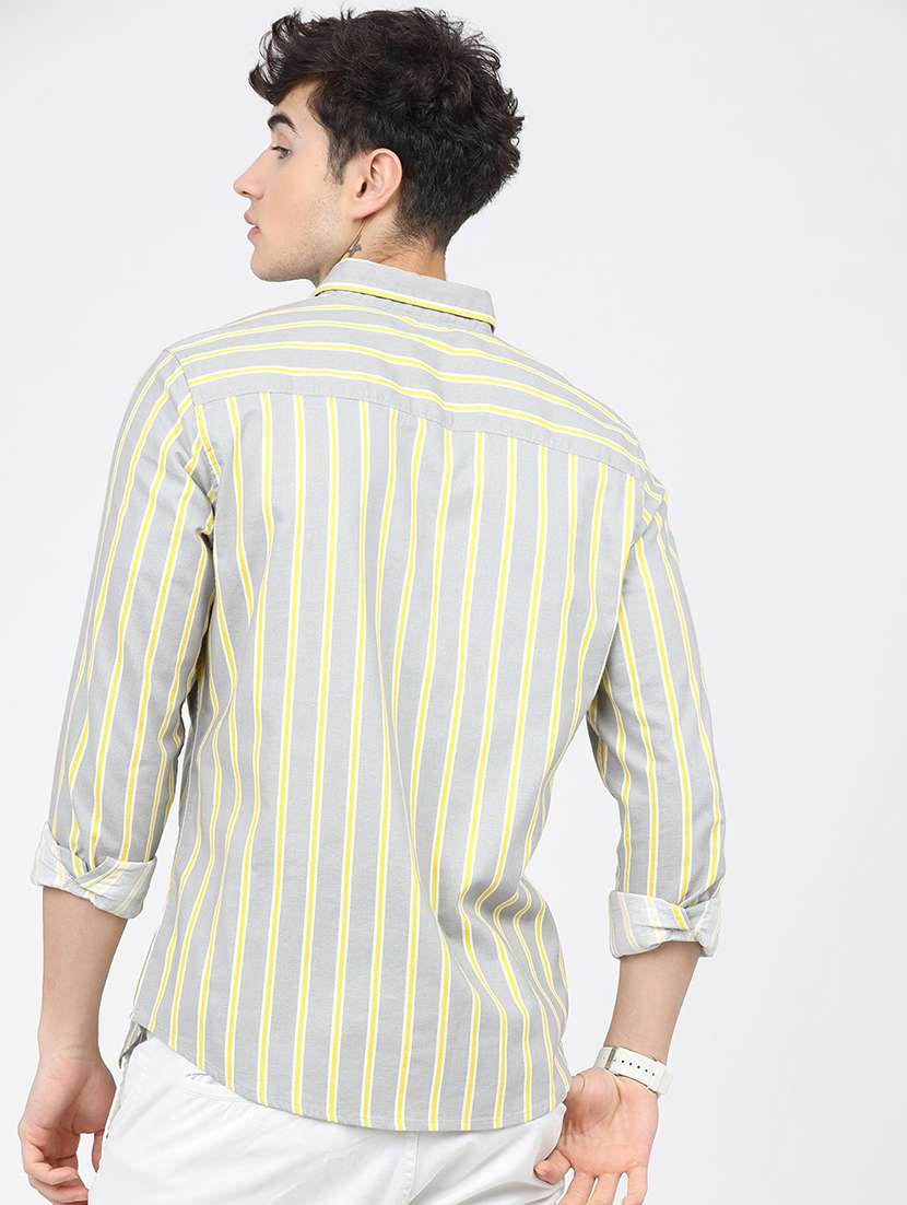 men striped casual shirt - 21488503 -  Standard Image - 3
