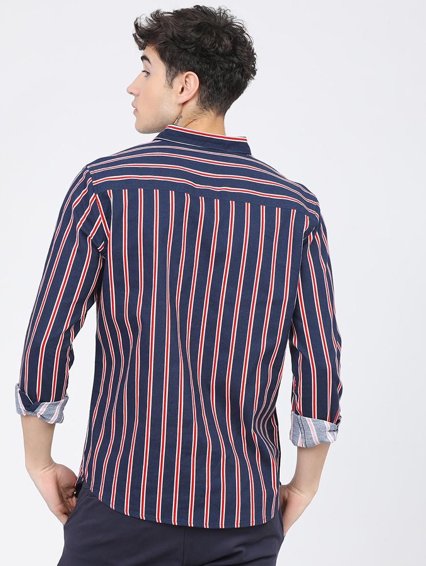 men striped casual shirt - 21488504 - Standard Image - 3