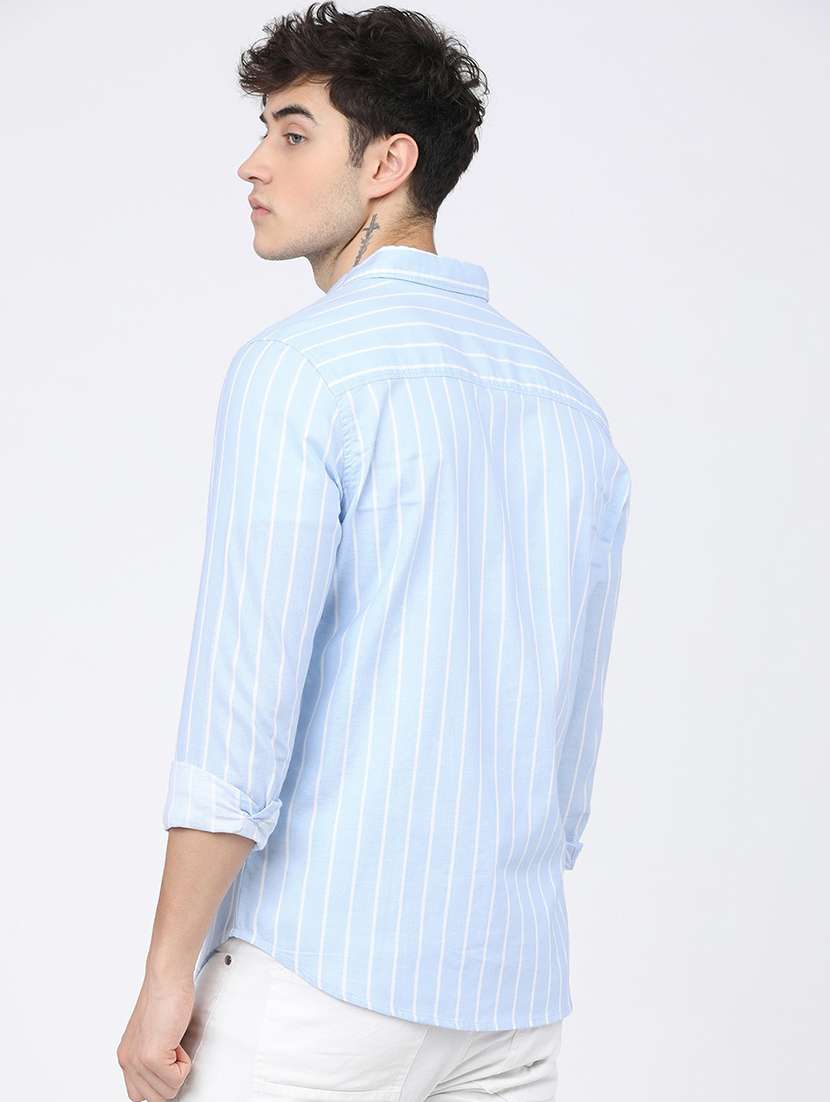 men striped casual shirt - 21488506 -  Standard Image - 3