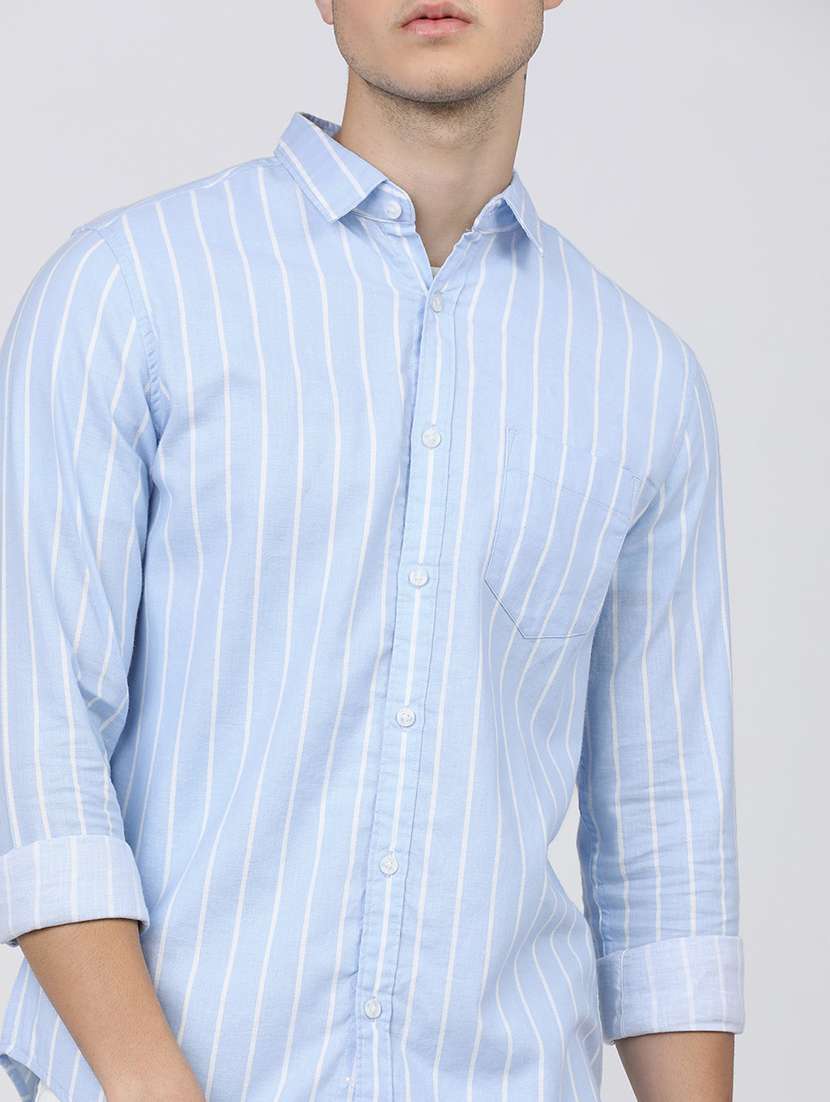 men striped casual shirt - 21488506 -  Standard Image - 5