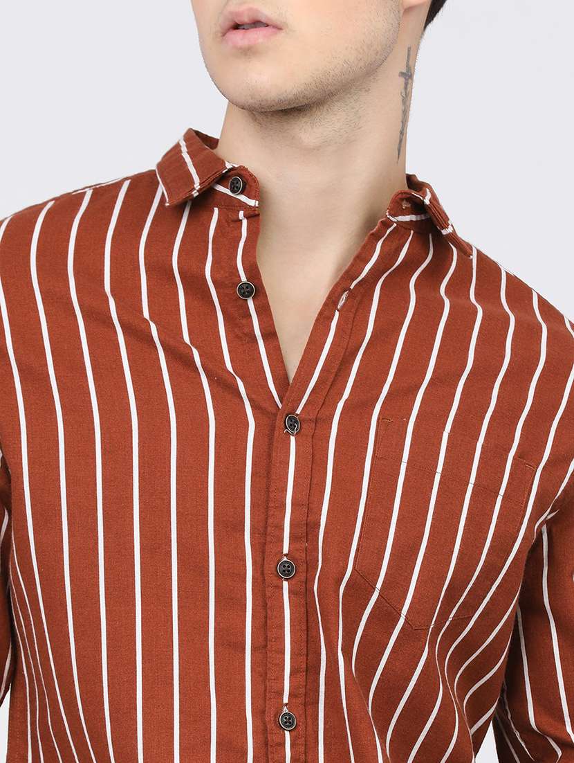 men striped casual shirt - 21488508 -  Standard Image - 5